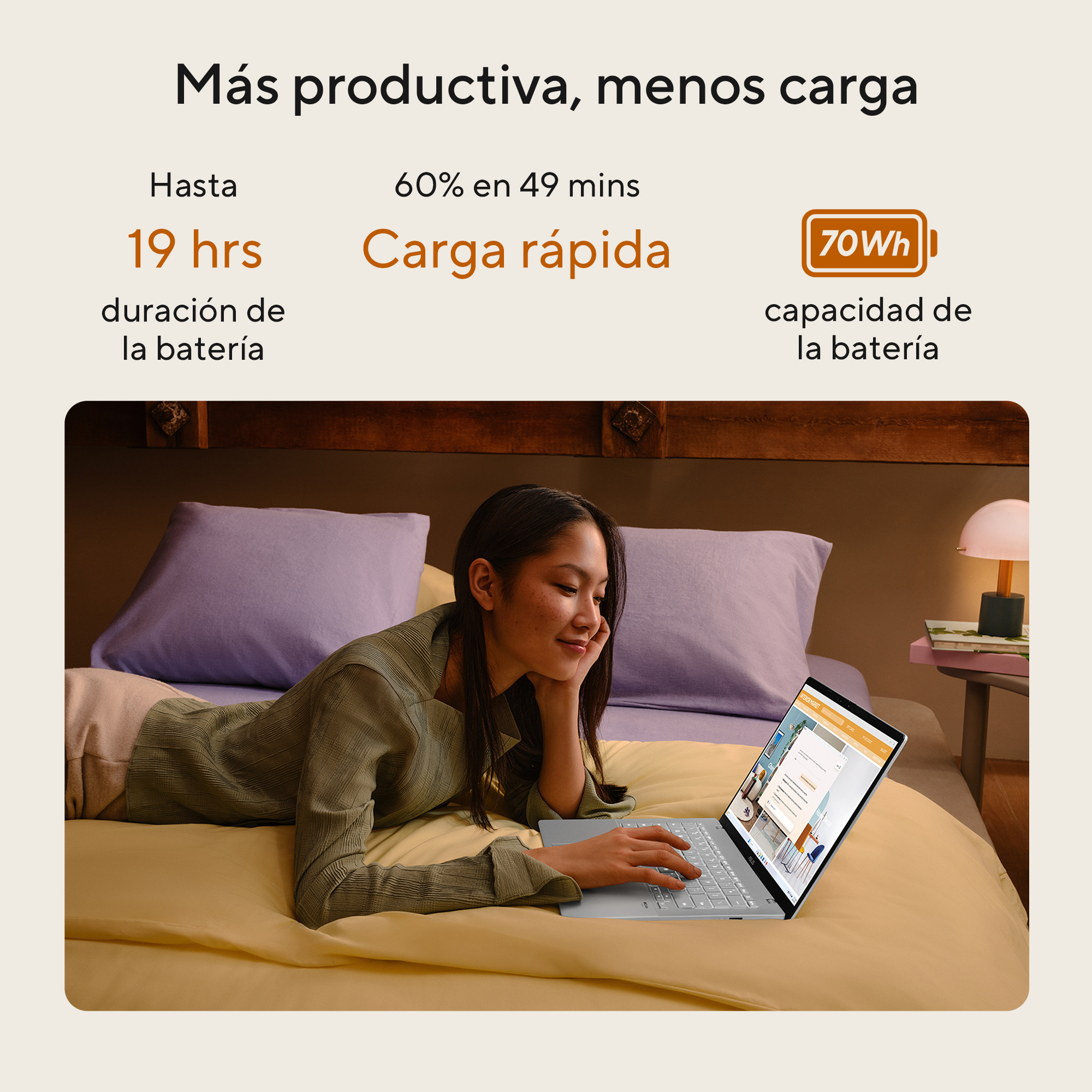 Foto 4 | Laptop Asus Vivobook S16  Amd Ryzen 9 270  16gb Ram   512gb Ssd   16'' Wuxga  Plata