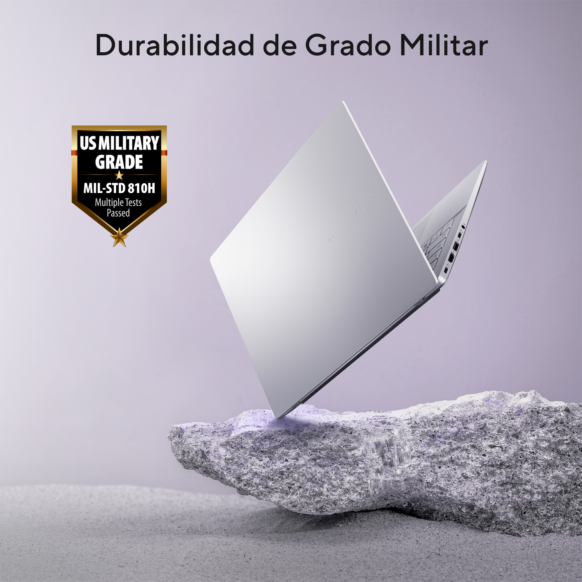 Foto 9 pulgar | Laptop Asus Vivobook S 14  Snapdragon X  X1 26 100  512gb Ssd  14''  2.5k  Plata