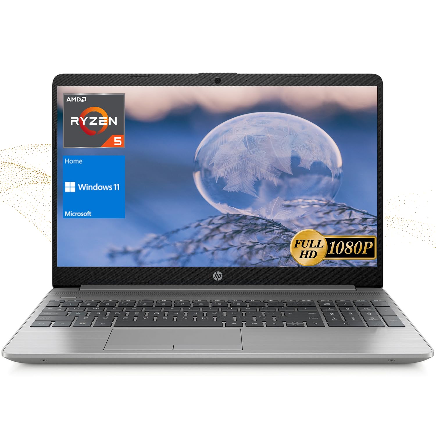 Ordenador Portátil Hp Essential 255 G8 De 15 6 Pulgadas Con Pantalla Fhd Amd Ryzen 5 5500u De 8 Gb - Venta Internacion