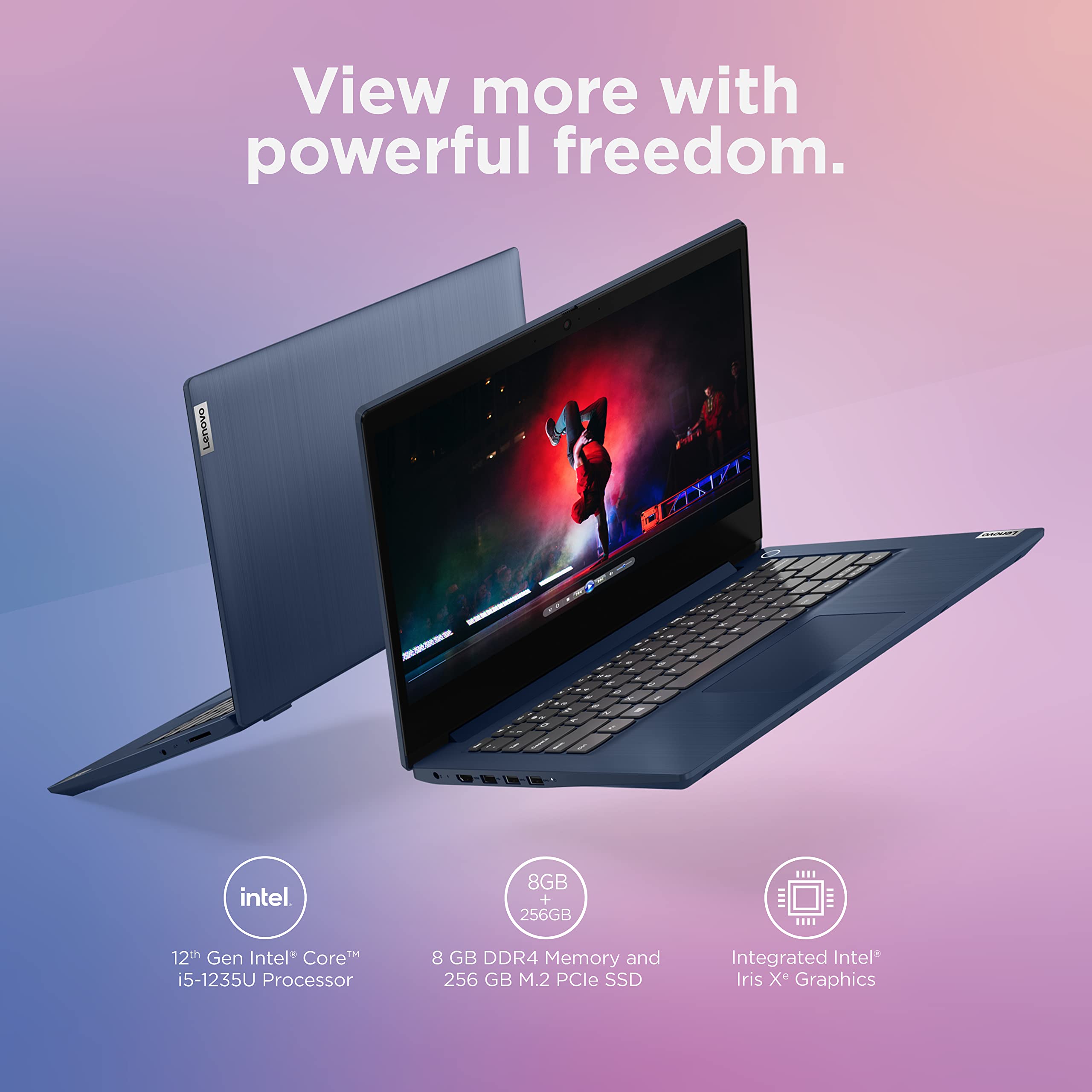 Foto 3 pulgar | Ordenador Portátil Lenovo Ideapad 3i 2022 Intel Core I5 12.8 Gb 256 Gb - Venta Internacional.