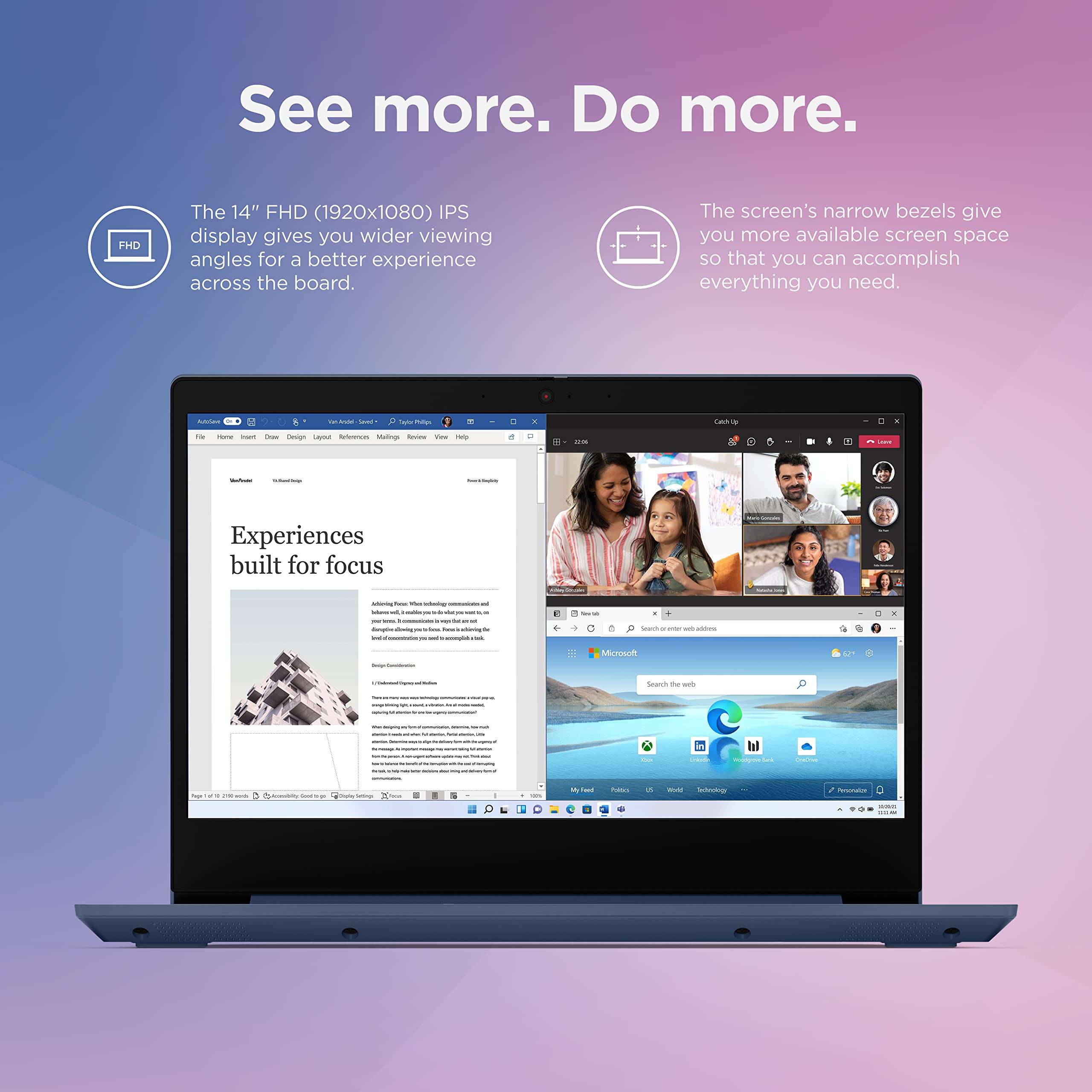 Foto 4 | Ordenador Portátil Lenovo Ideapad 3i 2022 Intel Core I5 12.8 Gb 256 Gb - Venta Internacional.