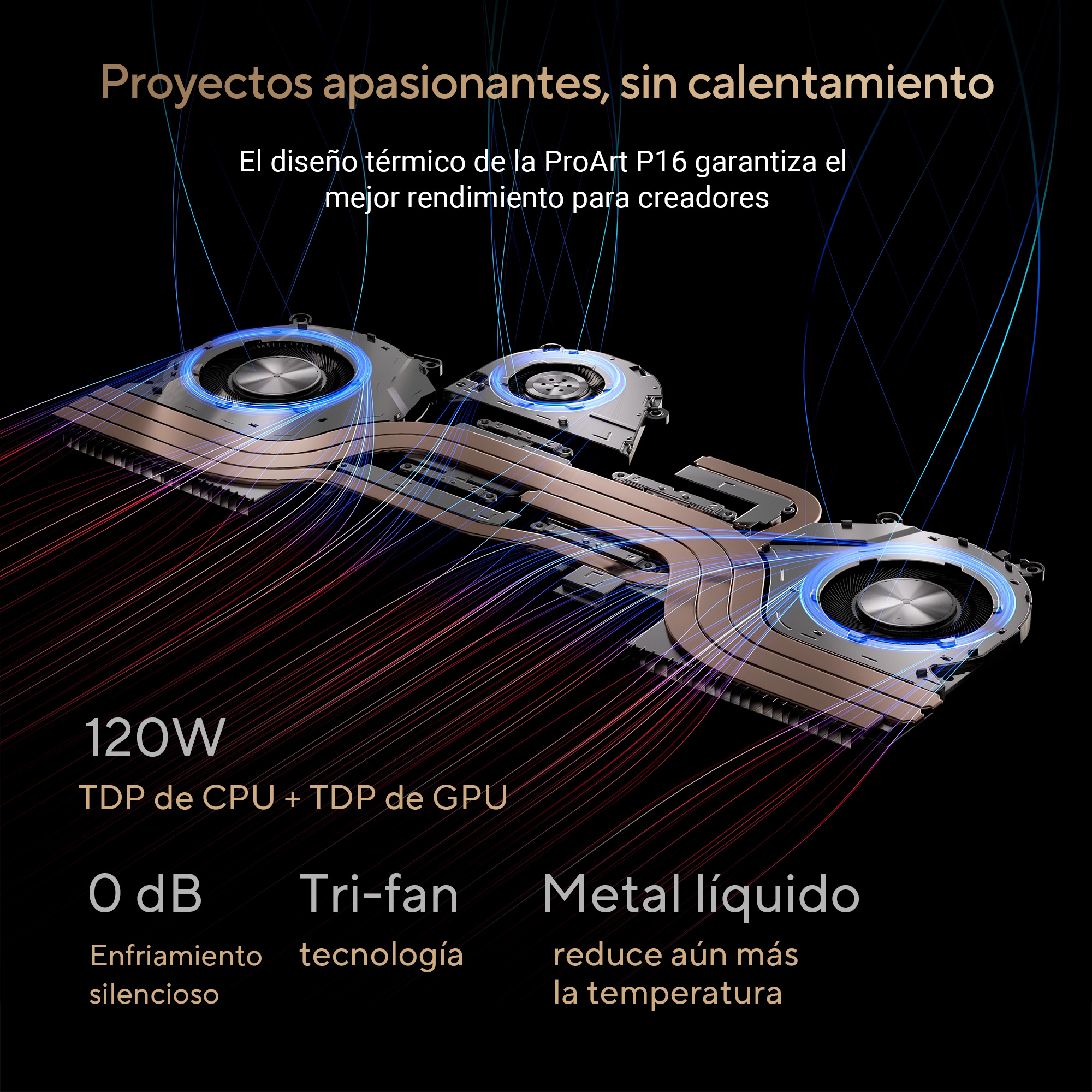Foto 8 pulgar | Laptop Asus Proart P16  Amd Ryzen AI 9 HX 370 RTX 5070 64GB 2TB SSD  16'' OLED 4k Negra
