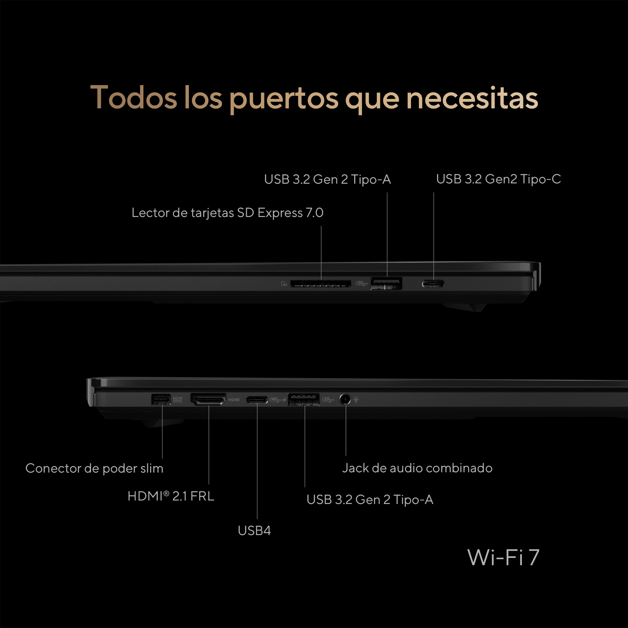 Foto 9 pulgar | Laptop Asus Proart P16  Amd Ryzen AI 9 HX 370 RTX 5070 64GB 2TB SSD  16'' OLED 4k Negra