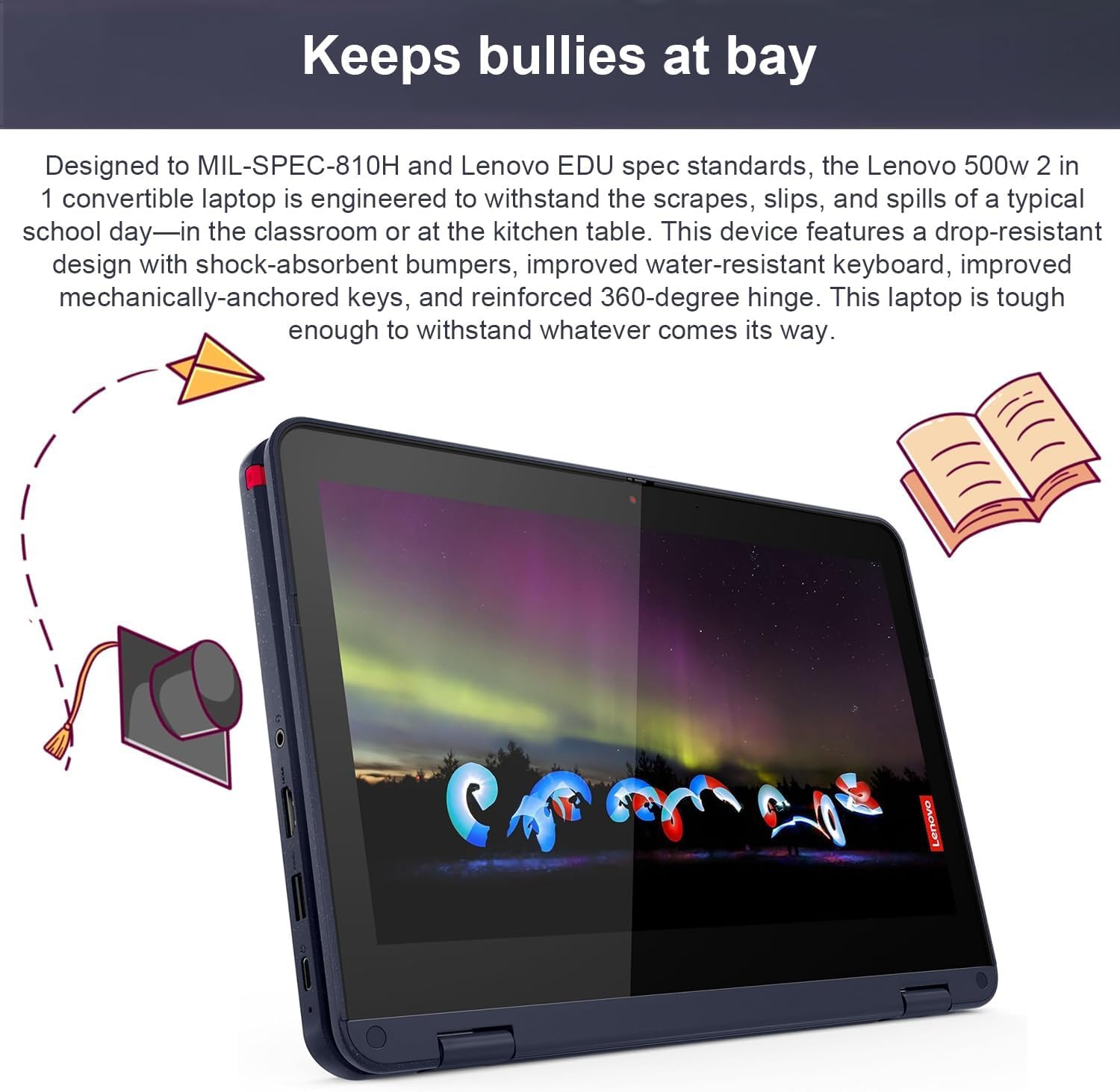 Foto 5 | Laptop Lenovo Thinkpad Yoga 11.6 Pulgadas 8 GB RAM 512 GB SSD - Venta Internacional
