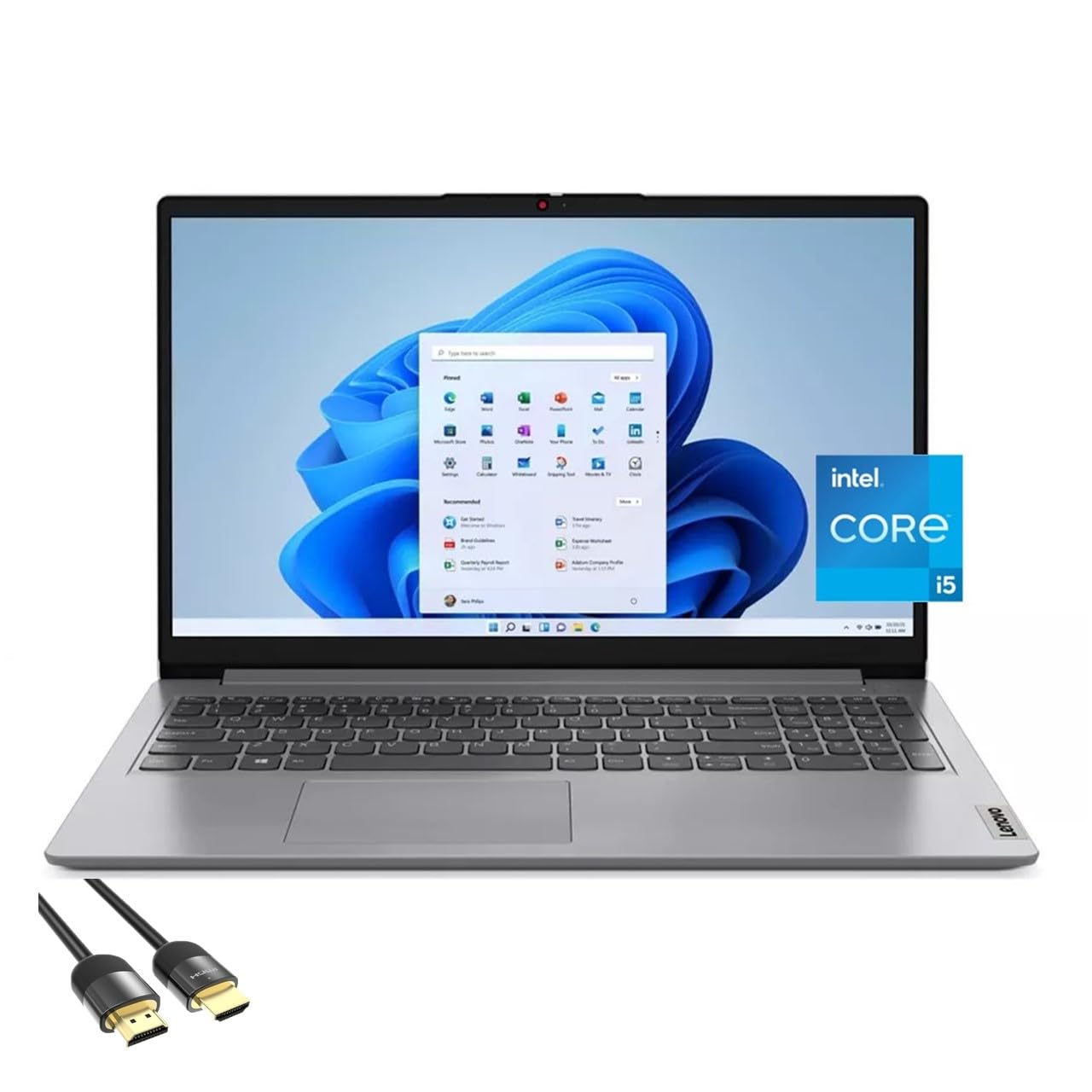 Laptop Lenovo Ideapad 15.6 Pulgadas Intel I5-1235u Windows 11 Pro 16 GB RAM 1 TB Ssd-Venta Internacional