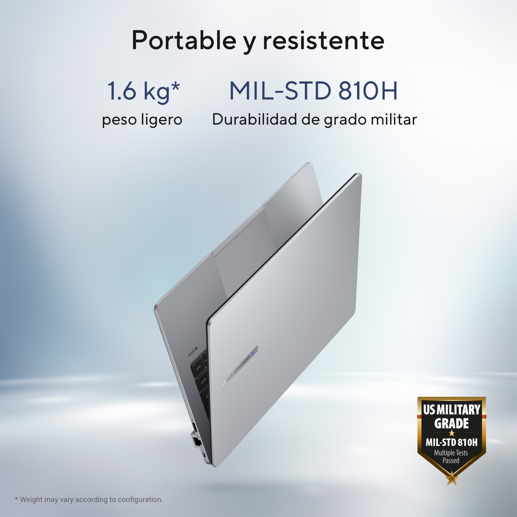 Foto 3 | Laptop Asus Expertbook P1 Intel  Core i5 8GB 512 SSD 15.6" FHD Gris