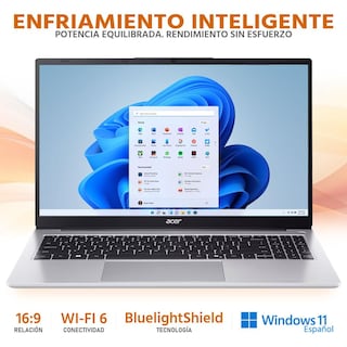 Foto 3 | Laptop Acer Aspire Lite 15 Amd Ryzen 7 5825u 16gb Ram 512gb Ssd 15.6'' Windows 11 Home Teclado En Español + Mouse Dxt