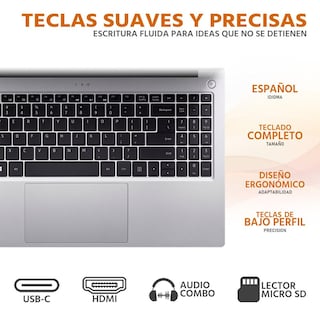 Foto 4 | Laptop Acer Aspire Lite 15 Amd Ryzen 7 5825u 16gb Ram 512gb Ssd 15.6'' Windows 11 Home Teclado En Español + Mouse Dxt