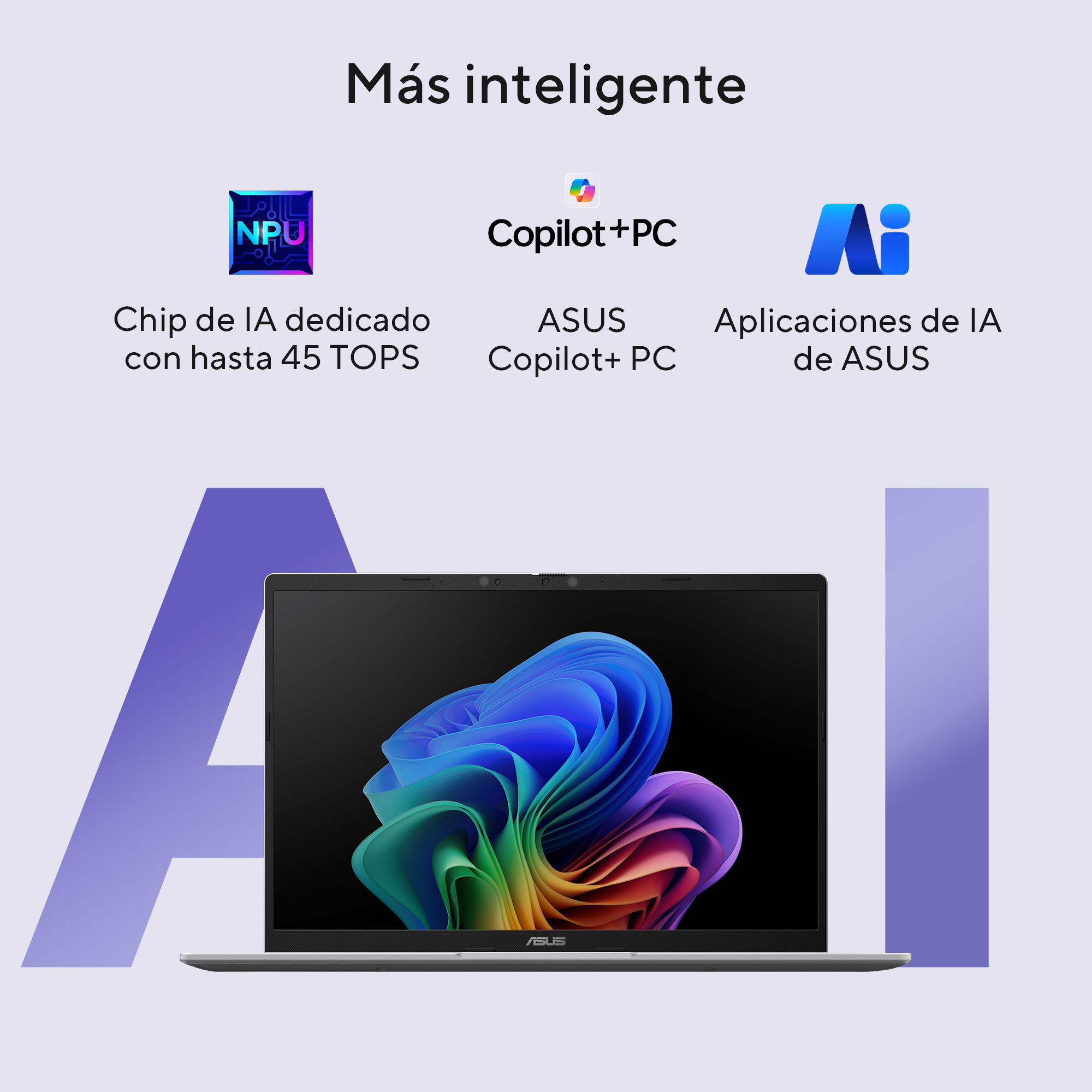 Foto 4 pulgar | Laptop Asus Vivobook 16  Snapdragon X  16gb  512gb Ssd  16'' Wuxga  Plata