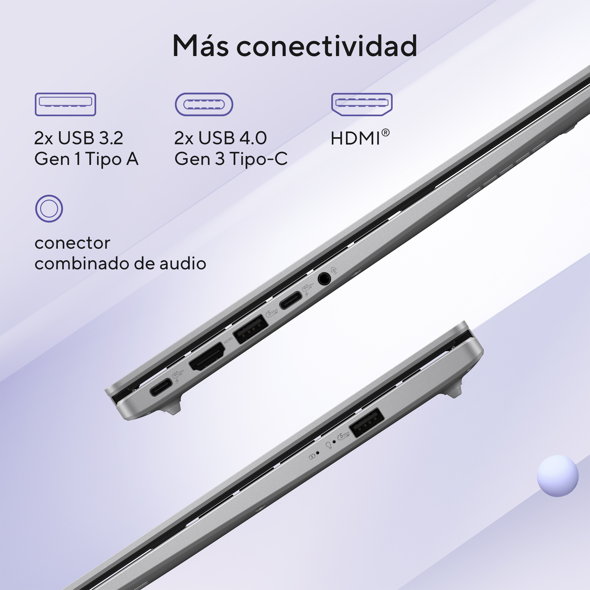 Foto 6 pulgar | Laptop Asus Vivobook 16  Snapdragon X  16gb  512gb Ssd  16'' Wuxga  Plata