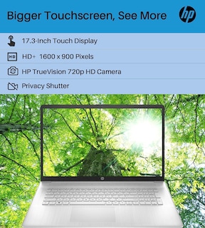 Foto 4 | Laptop Hp 2023 Con Pantalla Táctil Hd De 17 3'' Más Reciente Ryzen 5 7530u De 16 Gb - Venta Internacional.