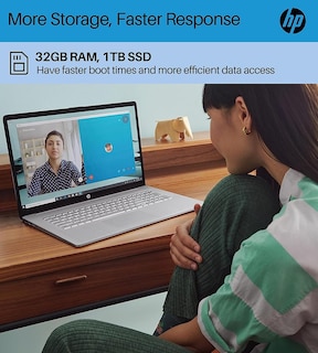 Foto 5 | Laptop Hp 2023 Con Pantalla Táctil Hd De 17 3'' Más Reciente Ryzen 5 7530u De 16 Gb - Venta Internacional.