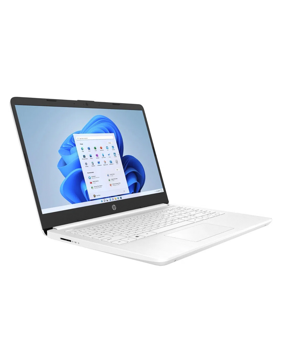 Foto 3 pulgar | Laptop HP 14" Intel Celeron 4GB RAM 64GB Blanco