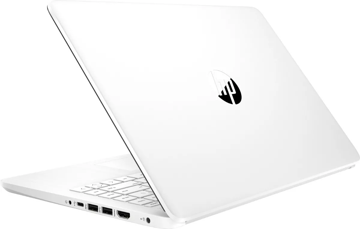 Foto 5 pulgar | Laptop HP 14" Intel Celeron 4GB RAM 64GB Blanco