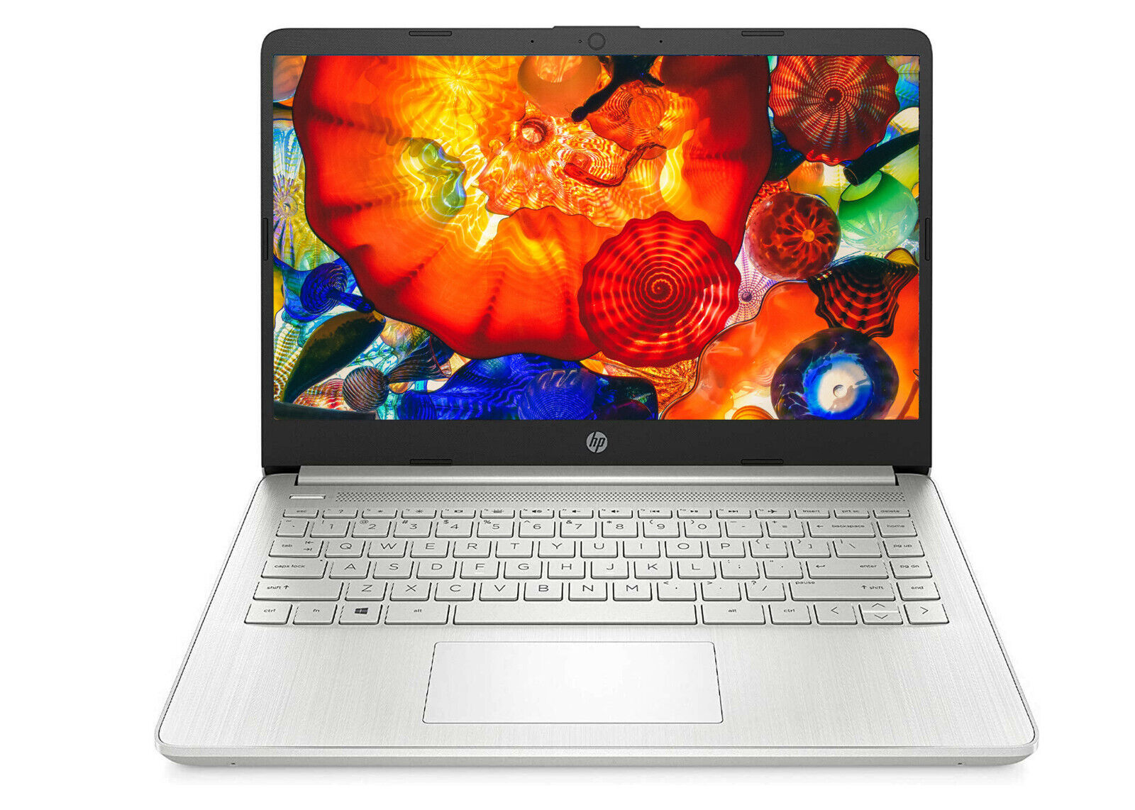 Laptop Hp 14-fq0110wm color Plata 14'' Amd Ryzen 3 3250u 4gb Ram 128gb Ssd $5,206