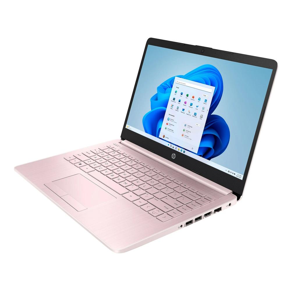 Foto 3 pulgar | Laptop Hp 14-cf2112wm 14'' Intel Celeron N4120 4 Gb Ram 64 Gb Rosa