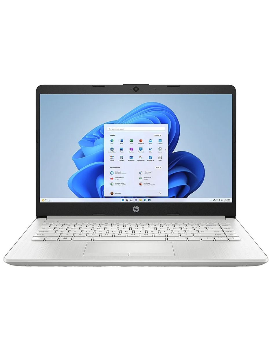 Foto 1 | Laptop Hp Stream 14-cf2723wm 14 Intel Celeron N4120 4gb Ram 64gb Windows 11 Plata