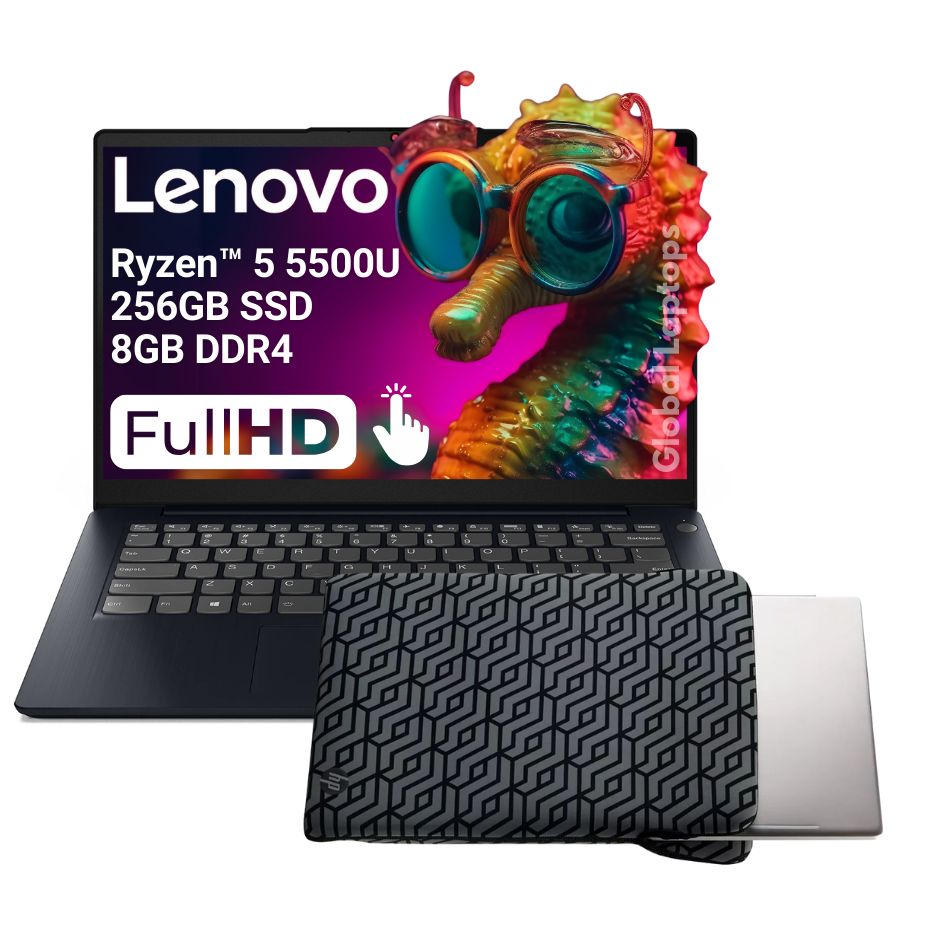 Foto 2 pulgar | Laptop Lenovo Le14-83fa Amd Ryzen 5 5500u 8gb Ram 256 Ssd Fhd con Regalo