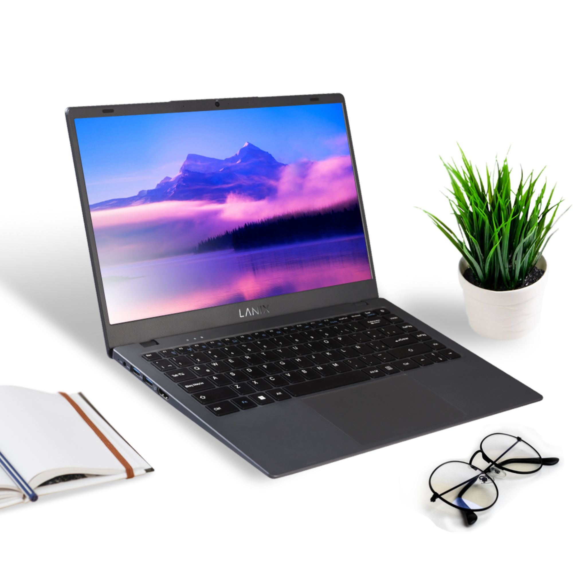 Foto 5 | Lanix X Book Go De 14'', Intel Celeron N4020, 4 Gb Ram, 128 Gb Emmc, Windows 11 Home, Gris
