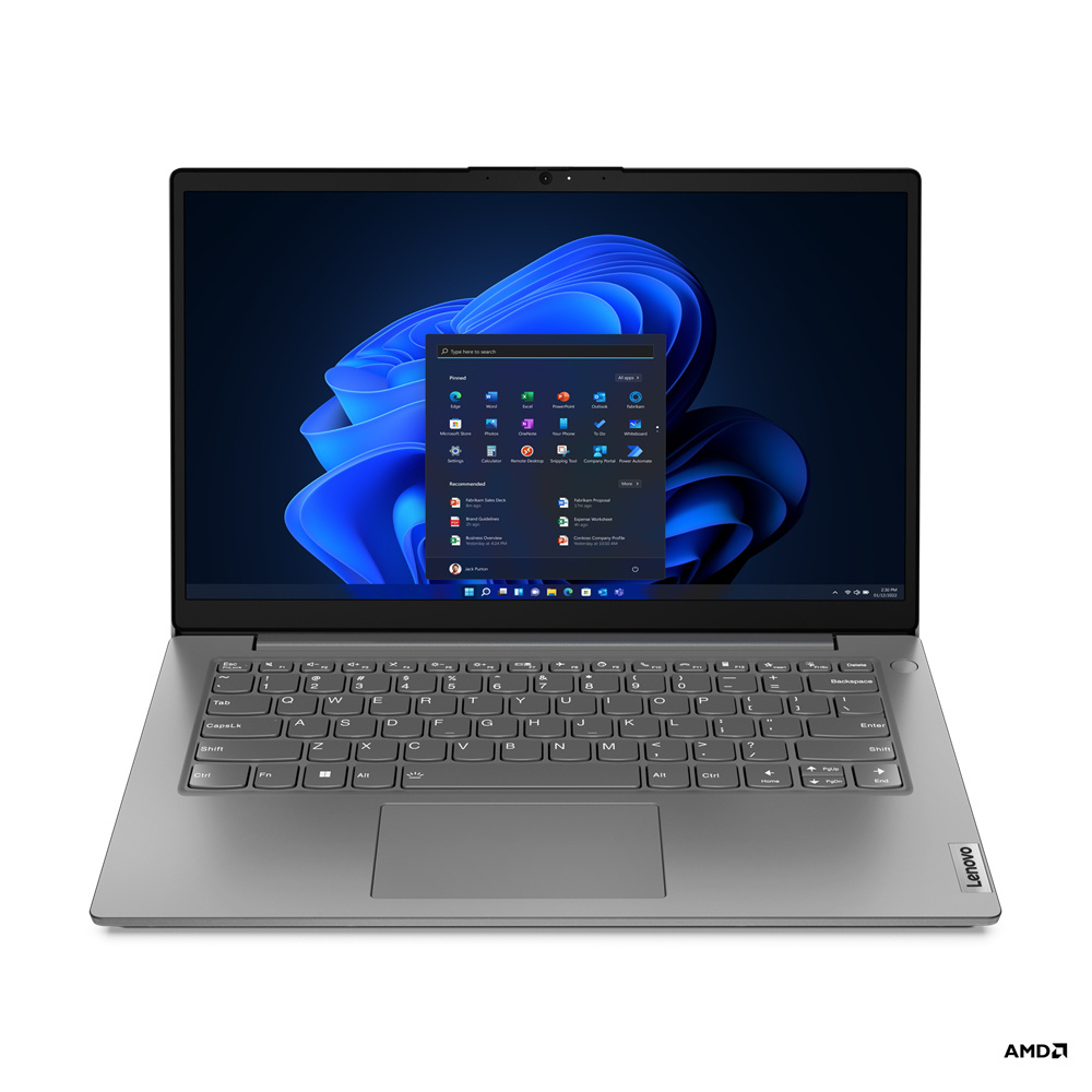 Foto 2 pulgar | Laptop Lenovo V14 G4 ABP 14 Pulgadas Full HD AMD Ryzen 5 5500U 16 GB 512 GB SSD Gris