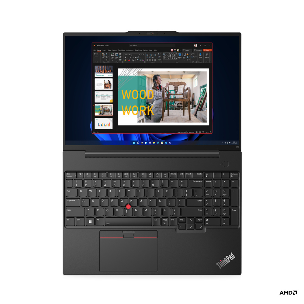 Foto 5 pulgar | Laptop Lenovo Thinkpad E16 16'' Wuxga Amd Ryzen 7 40gb 1tb Ssd Negro