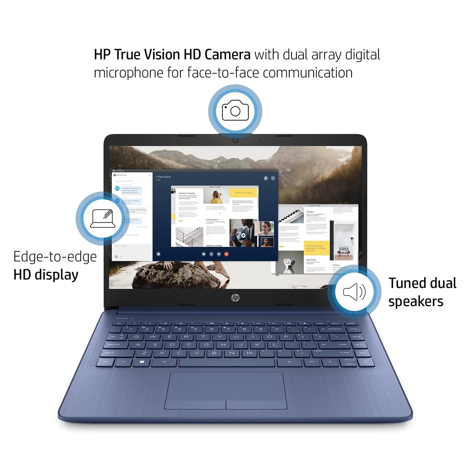 Foto 4 pulgar | Ordenador Portátil Hp Con Pantalla Hd De 14 Pulgadas, 16 Gb De Ram, 64 Gb Emmc, Windows 11 - Venta Internacional.