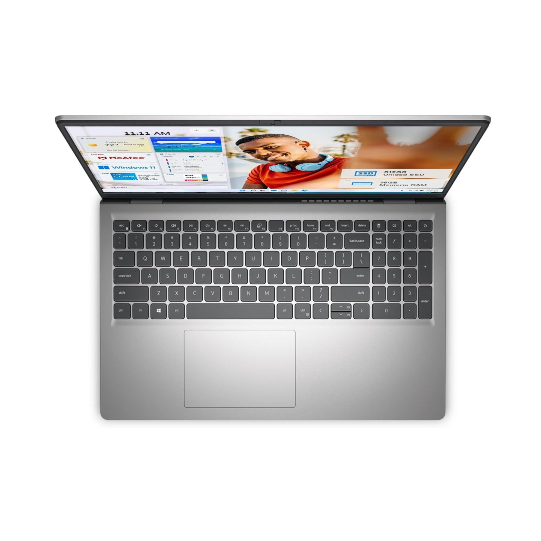 Foto 3 pulgar | Laptops Dell Inspiron 3520 15.6 Pulgadas Intel Core I5 16gb 512gb Ssd Windows 11