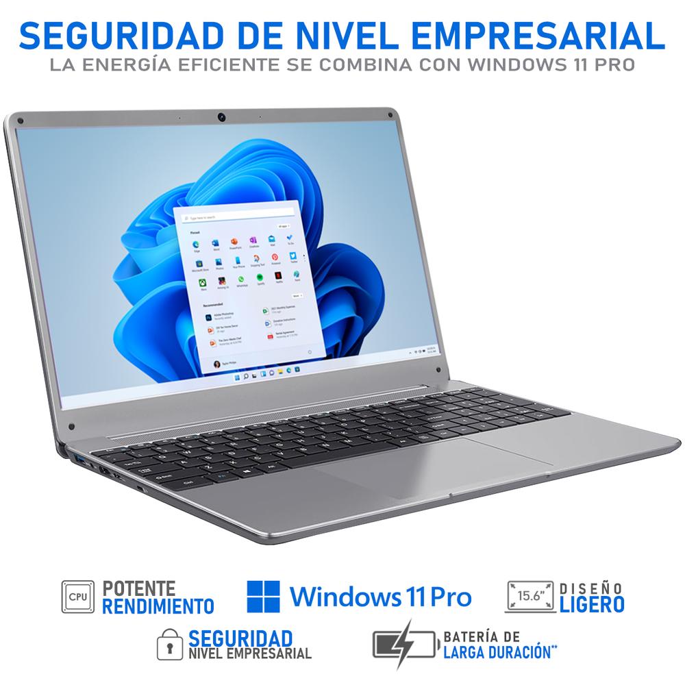 Foto 4 pulgar | Laptop Intel Core i3 5005U 16GB RAM 512GB SSD 15.6'' Windows 11 Pro Teclado en Inglés