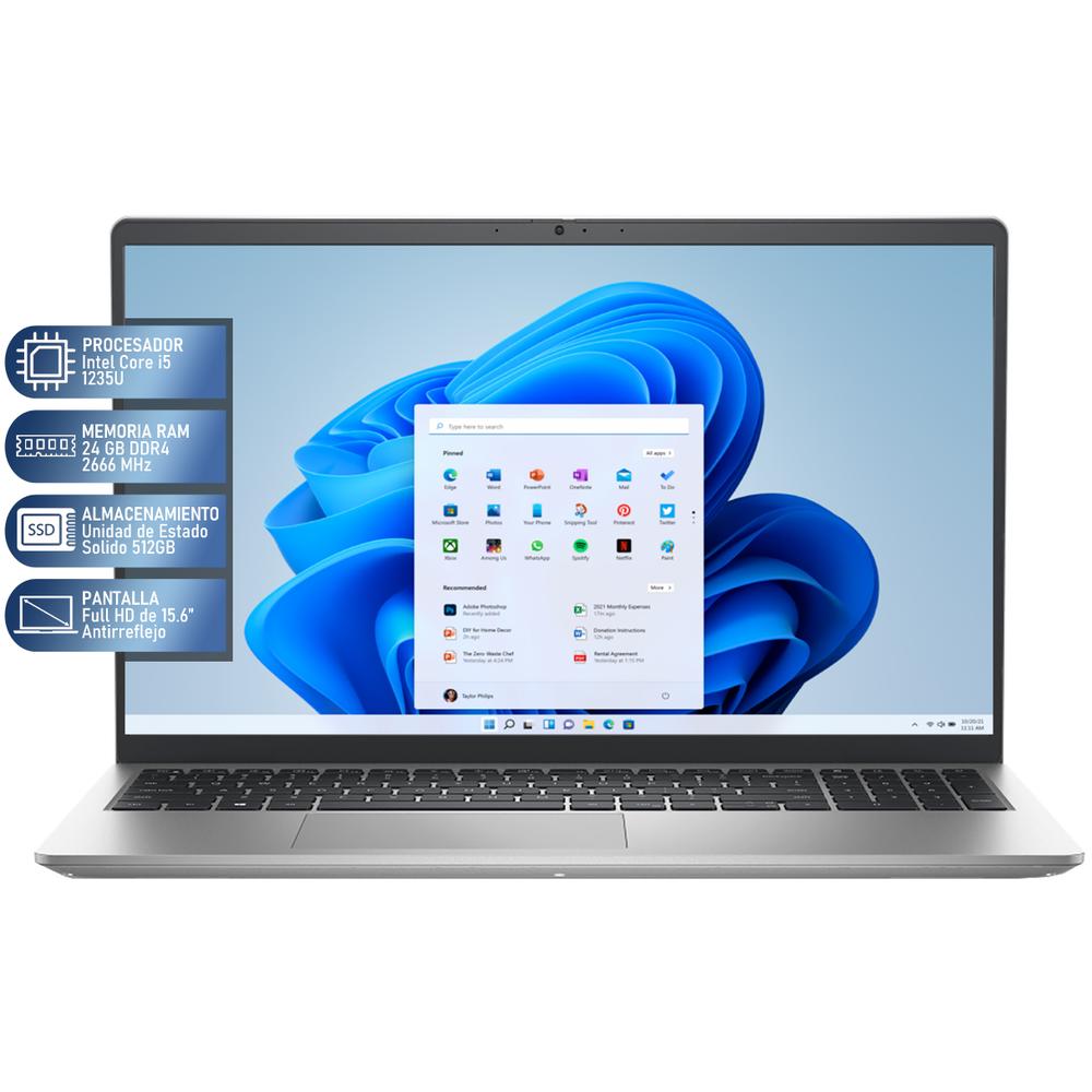 Foto 3 pulgar | Laptop Dell Inspiron 3520 Intel Core I5 1235u 24gb Ram 512gb Ssd 15.6'' Windows 11 Home + Mouse Dxt Teclado En Español