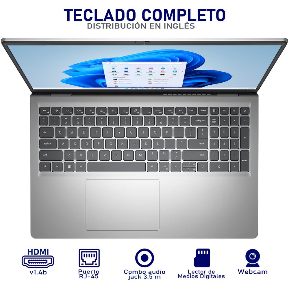 Foto 5 pulgar | Laptop Dell Inspiron 3520 Intel Core I5 1235u 24gb Ram 512gb Ssd 15.6'' Windows 11 Home + Mouse Dxt Teclado En Español