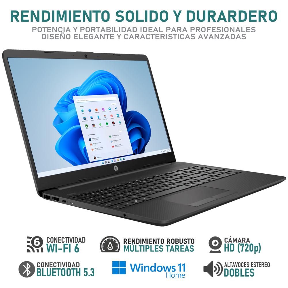 Foto 4 pulgar | Laptop HP 255 G9 AMD Ryzen 5 5625U 8 GB RAM 512 GB SSD 15.6 Pulgadas Windows 11 Home Teclado en Español