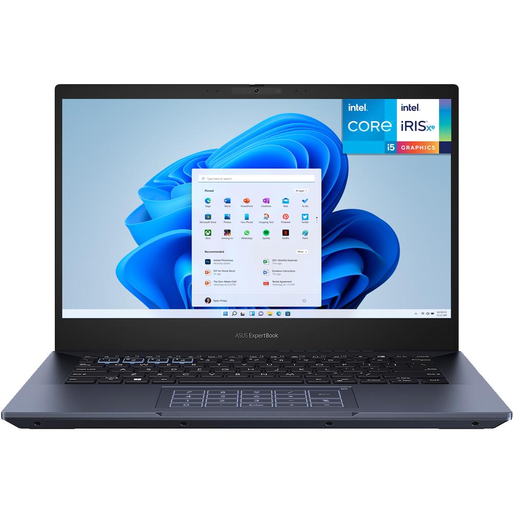 Laptop Asus Expertbook B5 Intel Core I5 1240p 8gb Ram 512gb Ssd 14'' Windows 11 Pro Teclado En Español