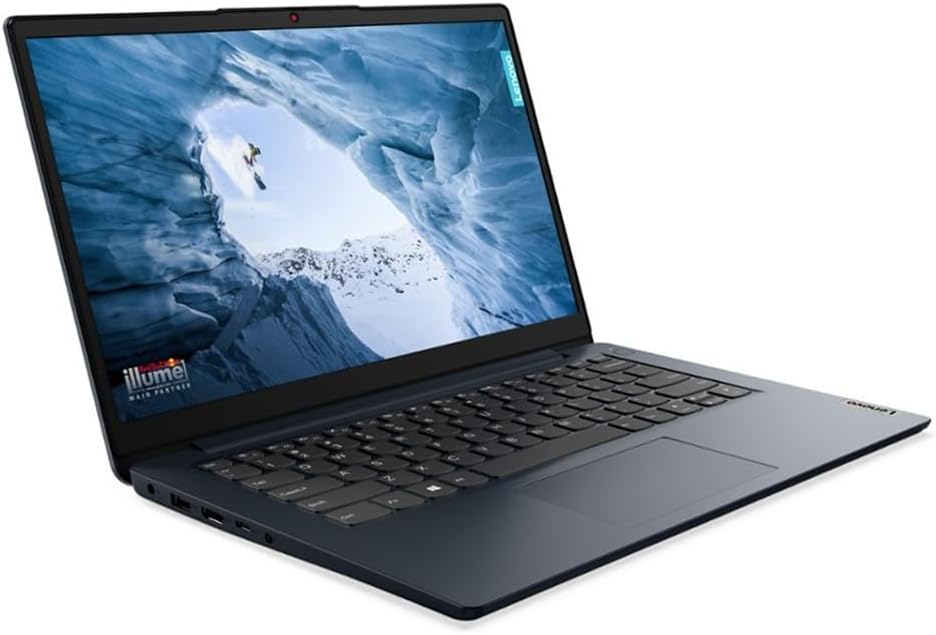 Foto 2 pulgar | Notebook Lenovo Celeron N4020 4GB 128GB 14'' Win 11 Azul Pantalla HD Antirreflejo