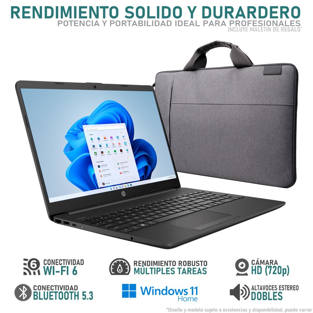 Foto 4 pulgar | Laptop Hp 255 G9 Amd Ryzen 5 5625u 16 GB Ram 512 GB SSD 15.6'' Windows 11 Home + Maletin