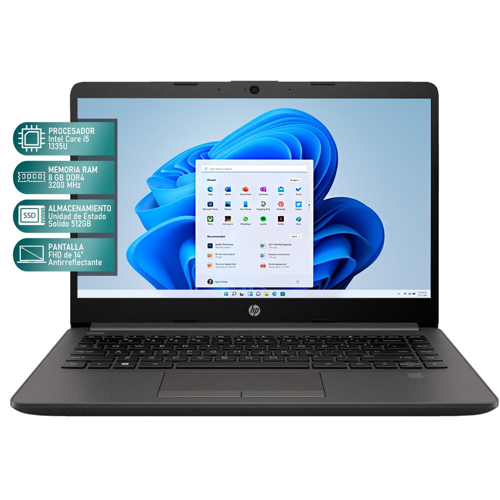 Foto 2 | Laptop Hp 240r G9 Intel Core I5 1335u 8gb Ram 512gb Ssd 14'' Windows 11 Home Teclado en Español