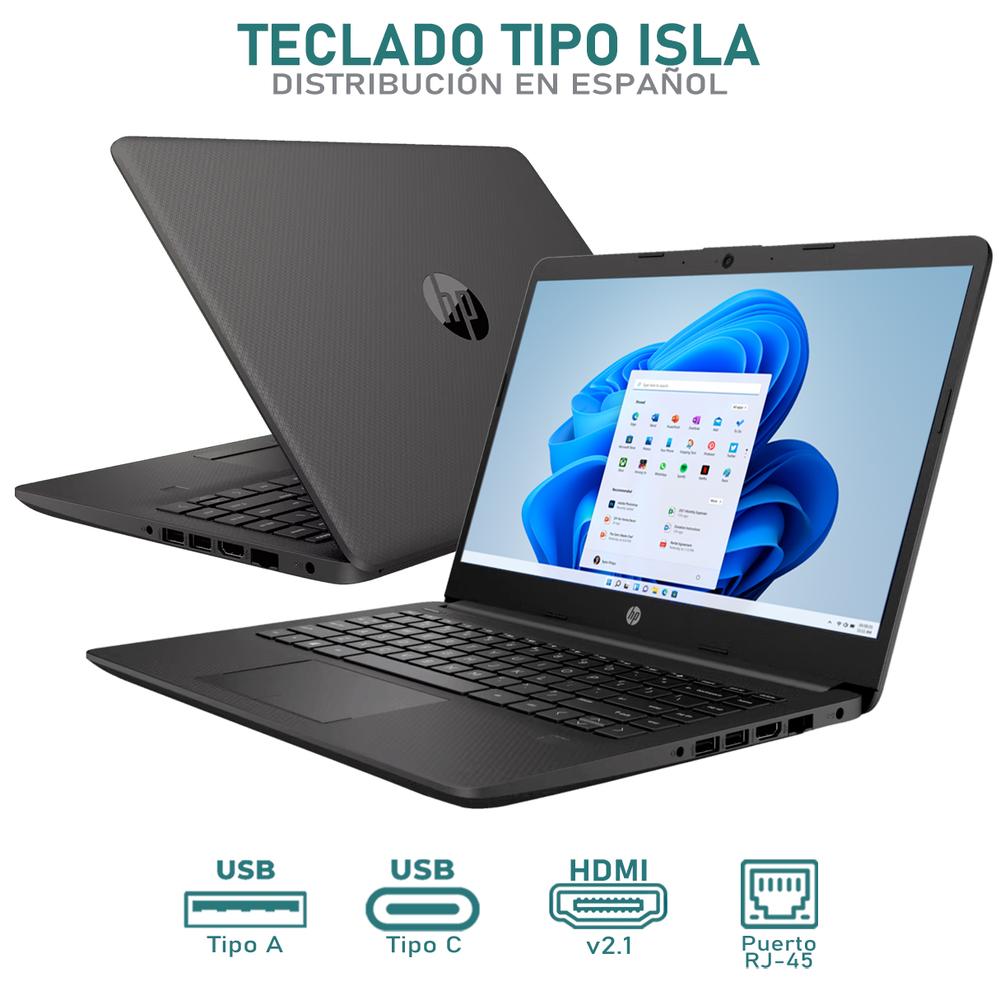 Foto 5 pulgar | Laptop Hp 240r G9 Intel Core I5 1335u 8gb Ram 512gb Ssd 14'' Windows 11 Home Teclado en Español