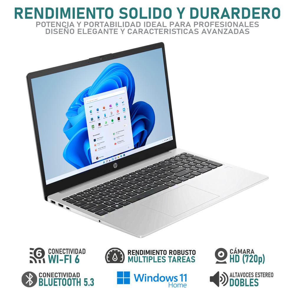 Foto 4 pulgar | Laptop Hp 255 G10 Amd Ryzen 3 7330u 8gb Ram 512gb Ssd 15.6'' Windows 11 Home Teclado en Español