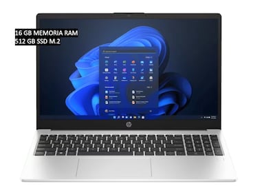 Foto 1 | Laptop Hp 255 G10 Amd Ryzen 3 7330u 16gb Ram 512gb Ssd Windows 11 Home 15.6'' Full Hd Teclado Español Plateada