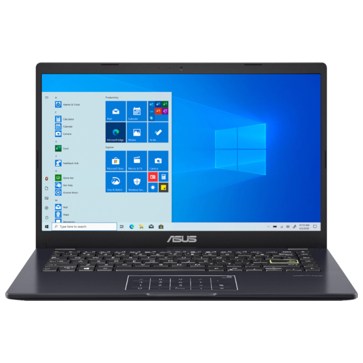 Laptop Asus 14'' E410ma 64 / 4gb Intel Celeron N4020 Azul