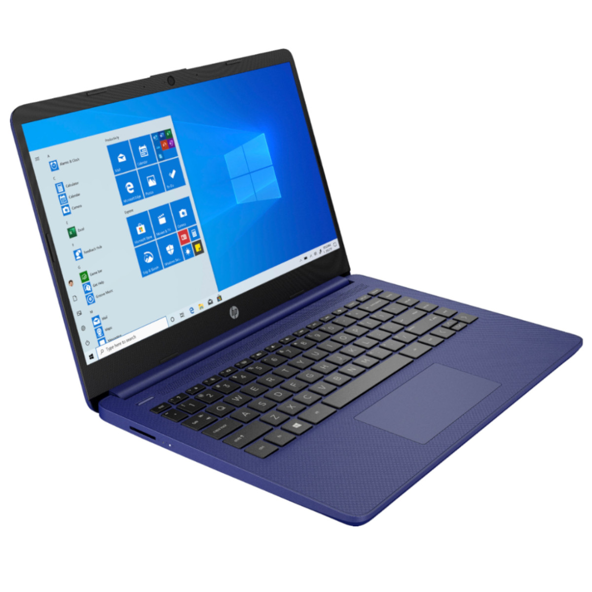 Foto 3 pulgar | Laptop Hp 14'' Hd 64gb Emmc / 4gb Ram Intel Celeron N4020 Color Azul Indigo