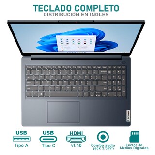 Foto 4 | Laptop Lenovo Ideapad 1 15iau7 Intel Core I5 1235u 8gb Ram 512gb Ssd 15.6'' Touchscreen Windows 11 Home Modo S T