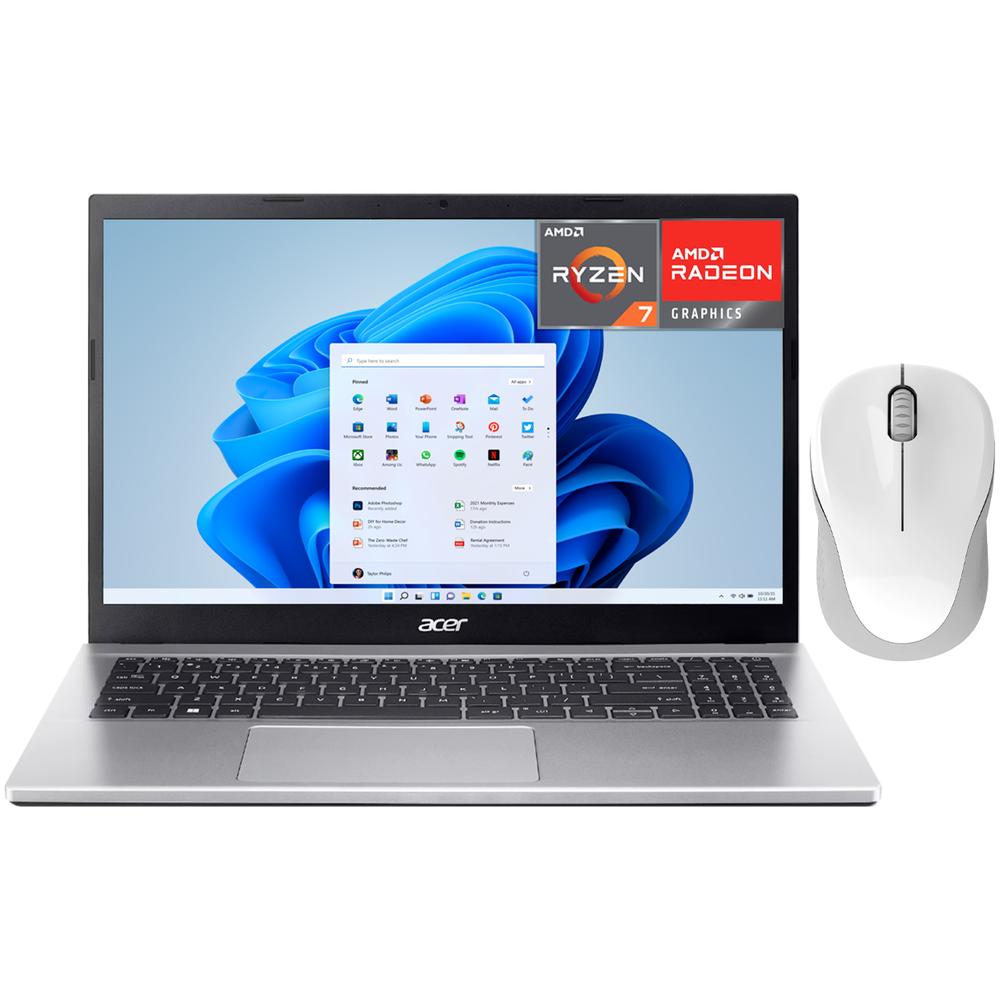 Foto 1 | Laptop Acer Aspire 3 Amd Ryzen 7 5700u 16gb Ram 1tb Ssd 15.6'' Windows 11 Home Teclado En Ingles + Mouse Dxt