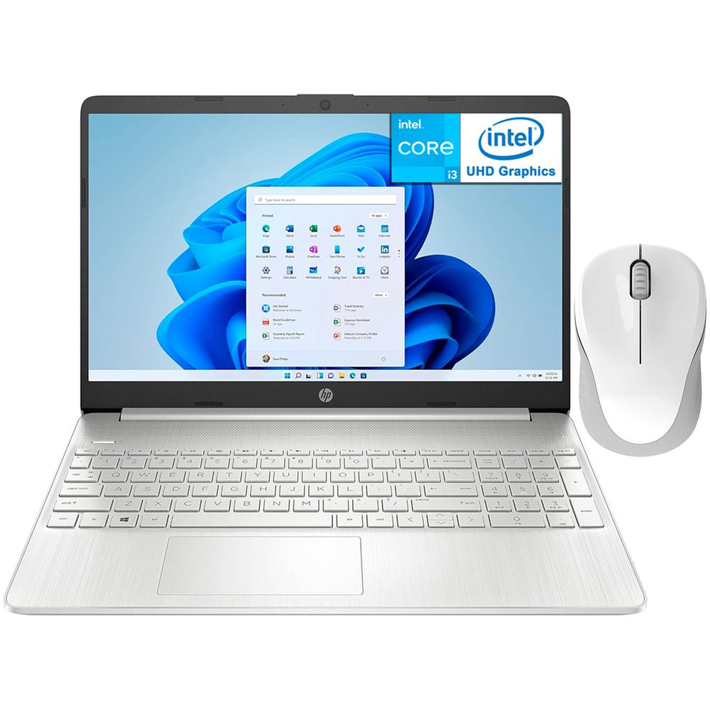 Foto 2 pulgar | Laptop Hp 15 Intel Core I3 1215u 12gb Ram 256gb Ssd 15.6'' Windows 11 Home Teclado en Ingles + Mouse Dxt