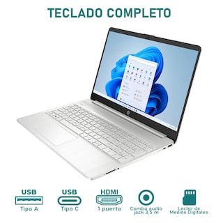 Foto 4 | Laptop Hp 15 Intel Core I3 1215u 16gb Ram 256gb Ssd 15.6'' Windows 11 Home + Mouse Dxt