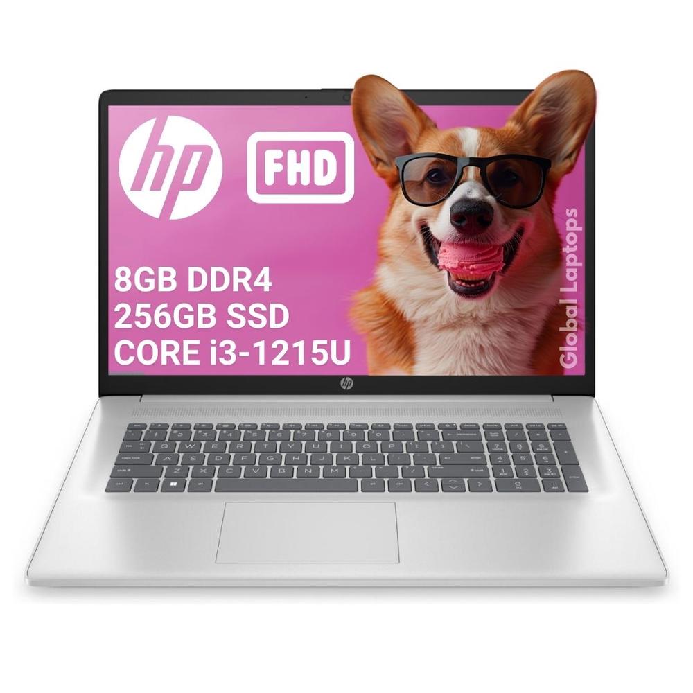 Laptop Hp 17-cn2083dx Core I3-1215u 8gb Ram 256gb Ssd 17.3'' Fhd Silver