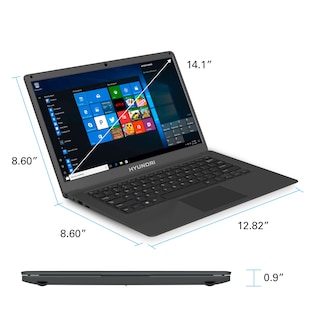 Foto 4 | Portátil Hyundai Thinnote-a 14.1'', Celeron, 4gb Ram, 64gb + 1tb Hdd, 0.3mp, Rj45, 5000mah, Windows 10 Home S Mode - G