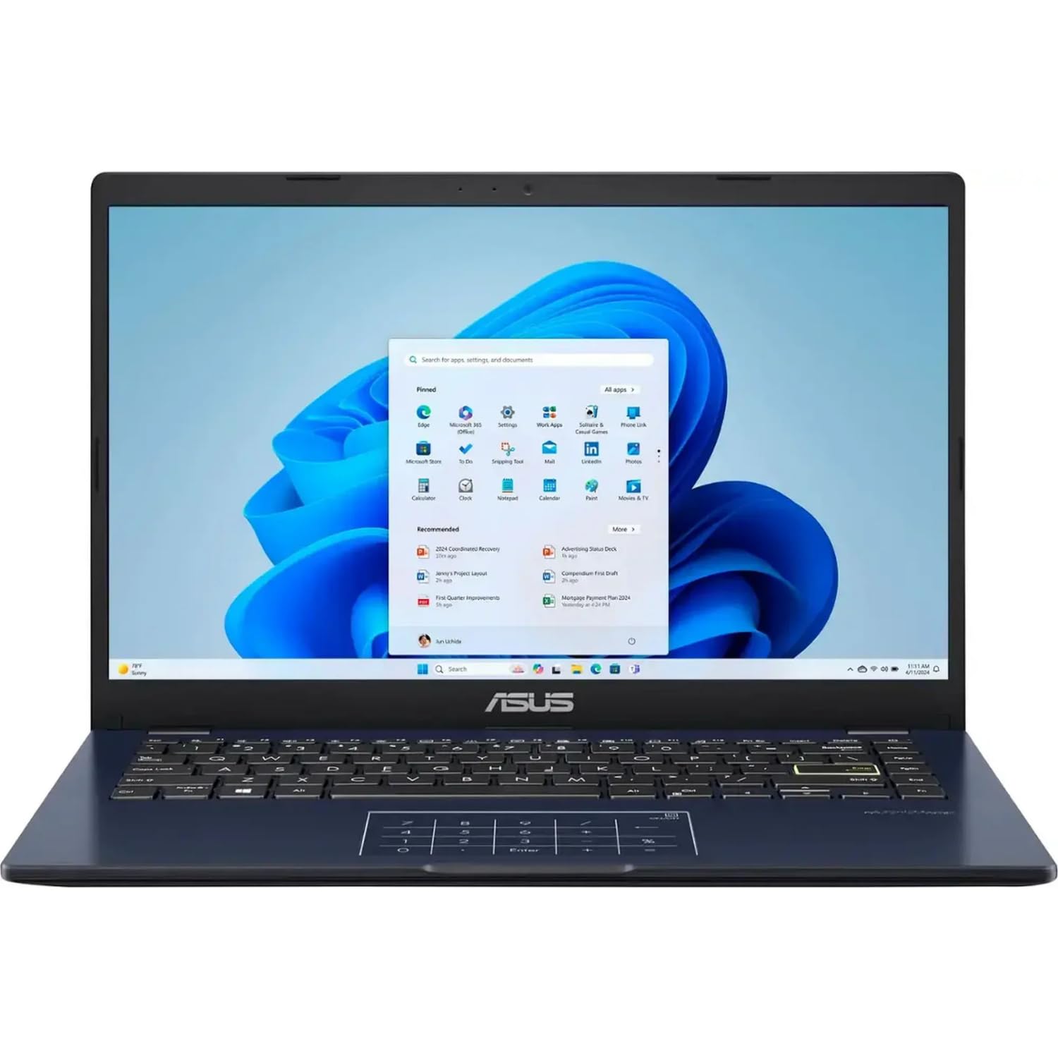 Foto 1 | Ordenador Portátil Asus E410ka-pm464 Fhd De 14 Pulgadas Intel Pentium De 4 Gb/64 Gb - Venta Internacional.