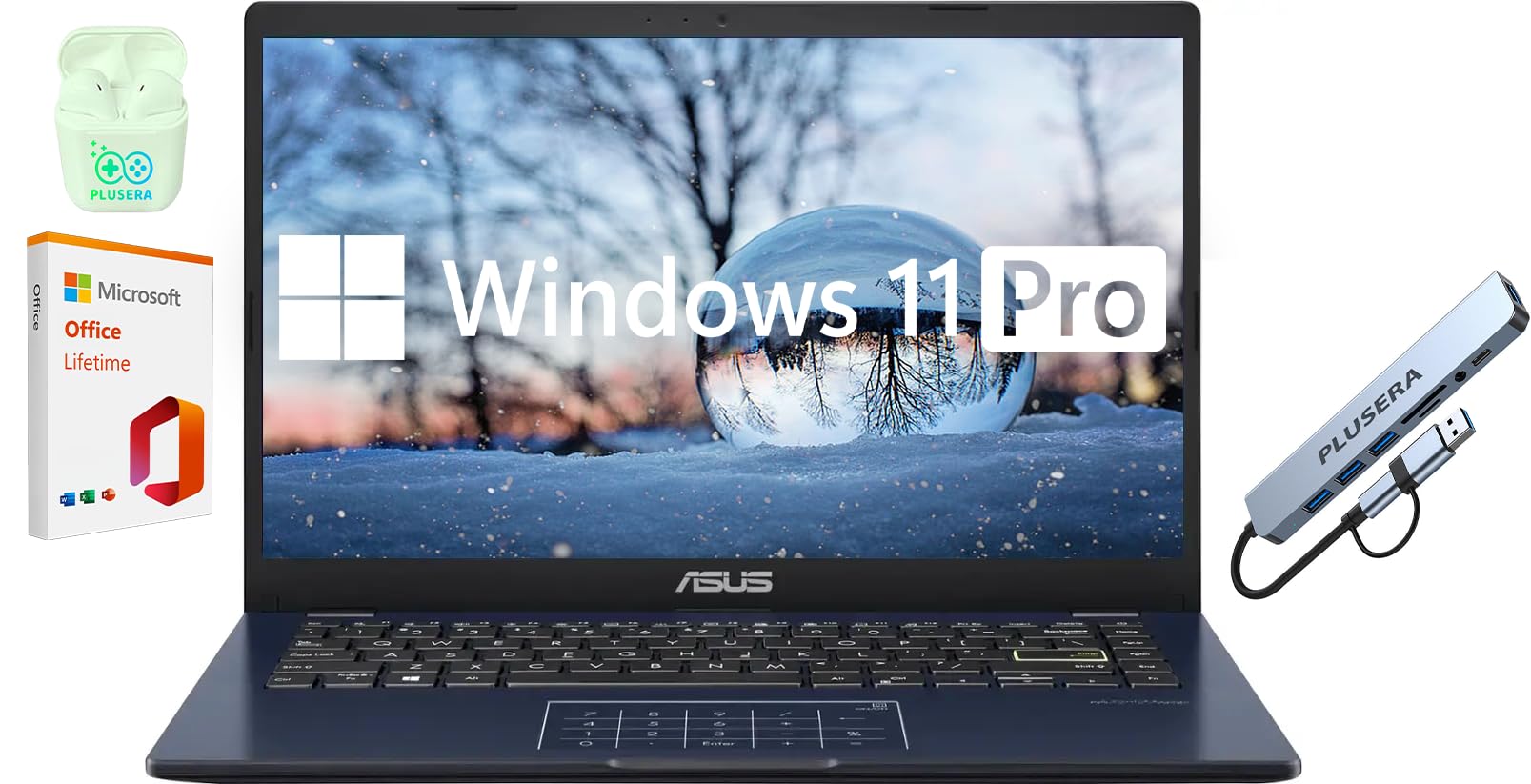 Foto 7 pulgar | Ordenador Portátil Asus 14 FHD Intel Pentium 4 gb Ram 832 gb Windows 11 Pro - Venta Internacional