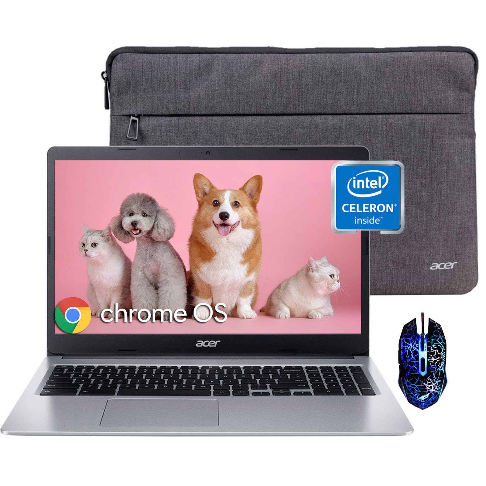 Portátil Acer Chromebook 315 Para Empresas De 15.6 Pulgadas Intel Celeron - Venta Internacional.