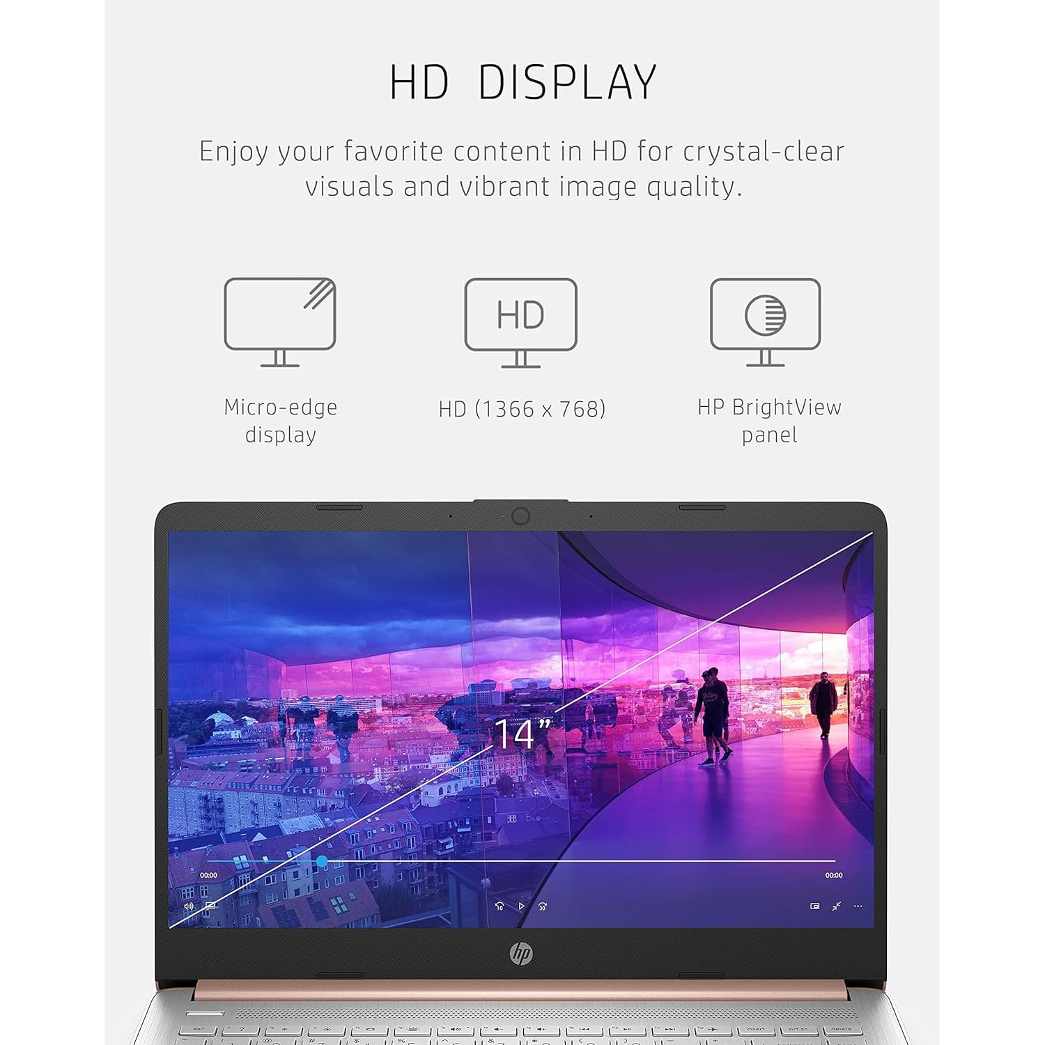 Foto 6 pulgar | Laptop Hp 14 Hd Back To School Ed., Con Microsoft 365 De 8 Gb/576 Gb - Venta Internacional.